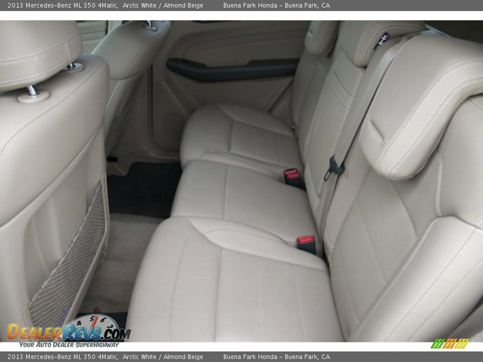 2013 Mercedes-Benz ML 350 4Matic Arctic White / Almond Beige Photo #4
