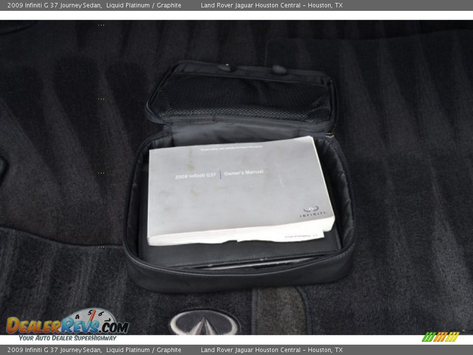 2009 Infiniti G 37 Journey Sedan Liquid Platinum / Graphite Photo #35