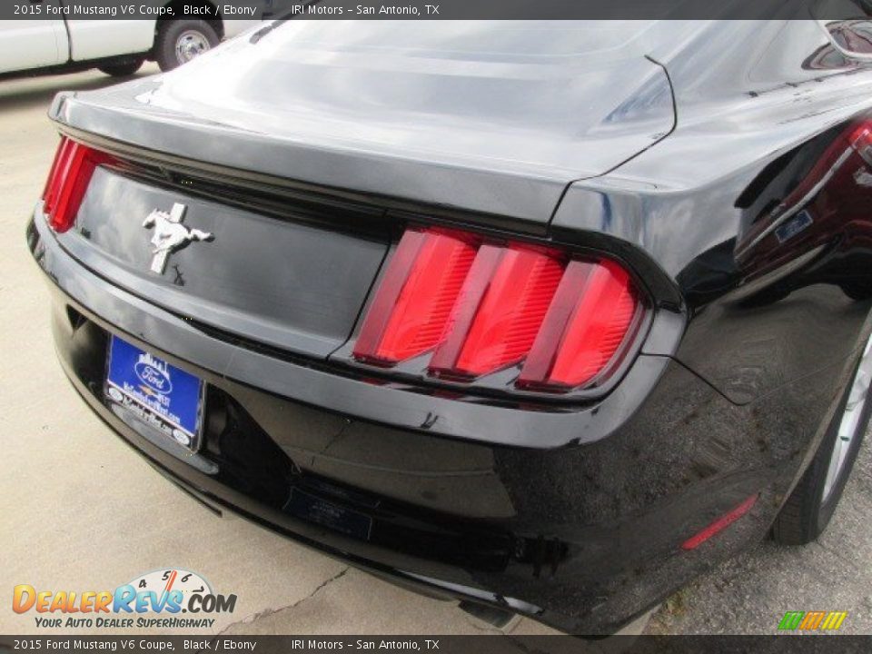 2015 Ford Mustang V6 Coupe Black / Ebony Photo #7