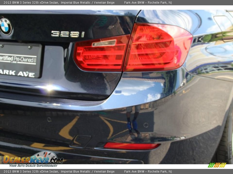 2013 BMW 3 Series 328i xDrive Sedan Imperial Blue Metallic / Venetian Beige Photo #23