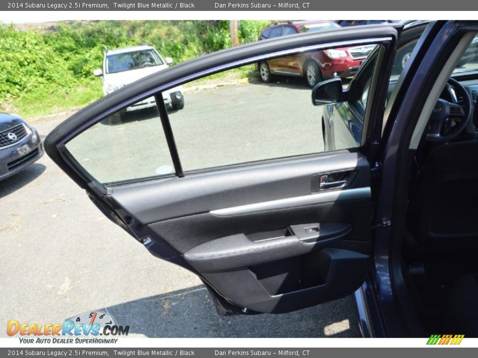 2014 Subaru Legacy 2.5i Premium Twilight Blue Metallic / Black Photo #17