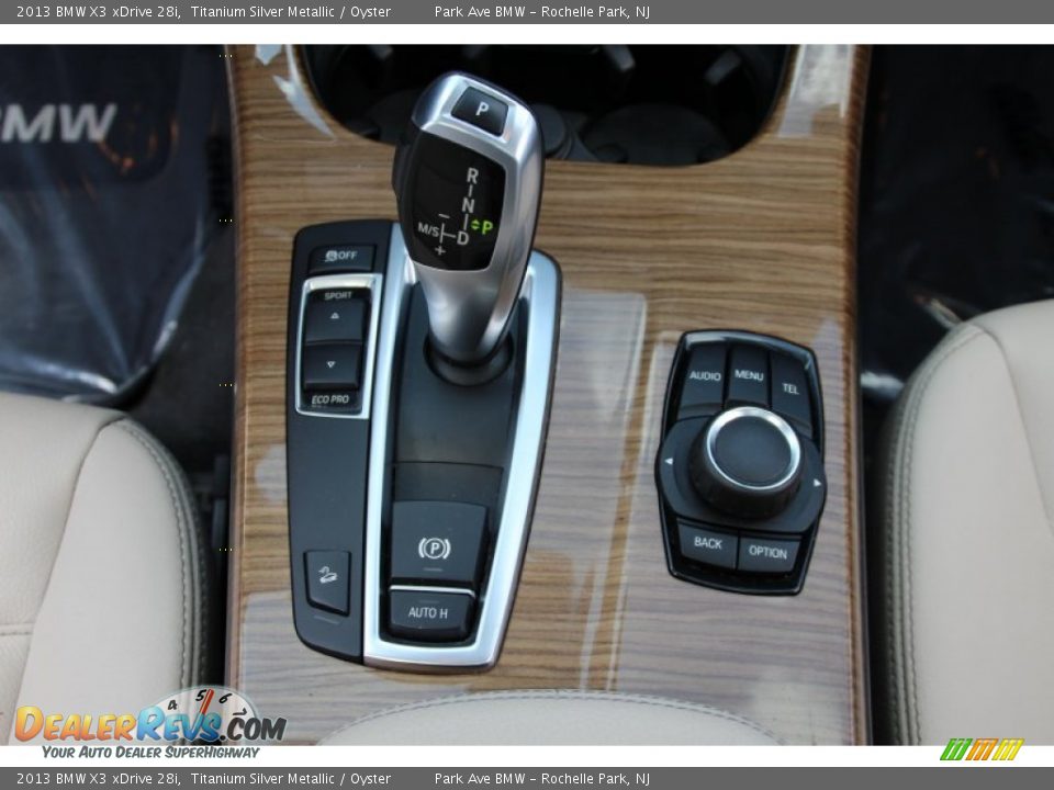 2013 BMW X3 xDrive 28i Titanium Silver Metallic / Oyster Photo #17