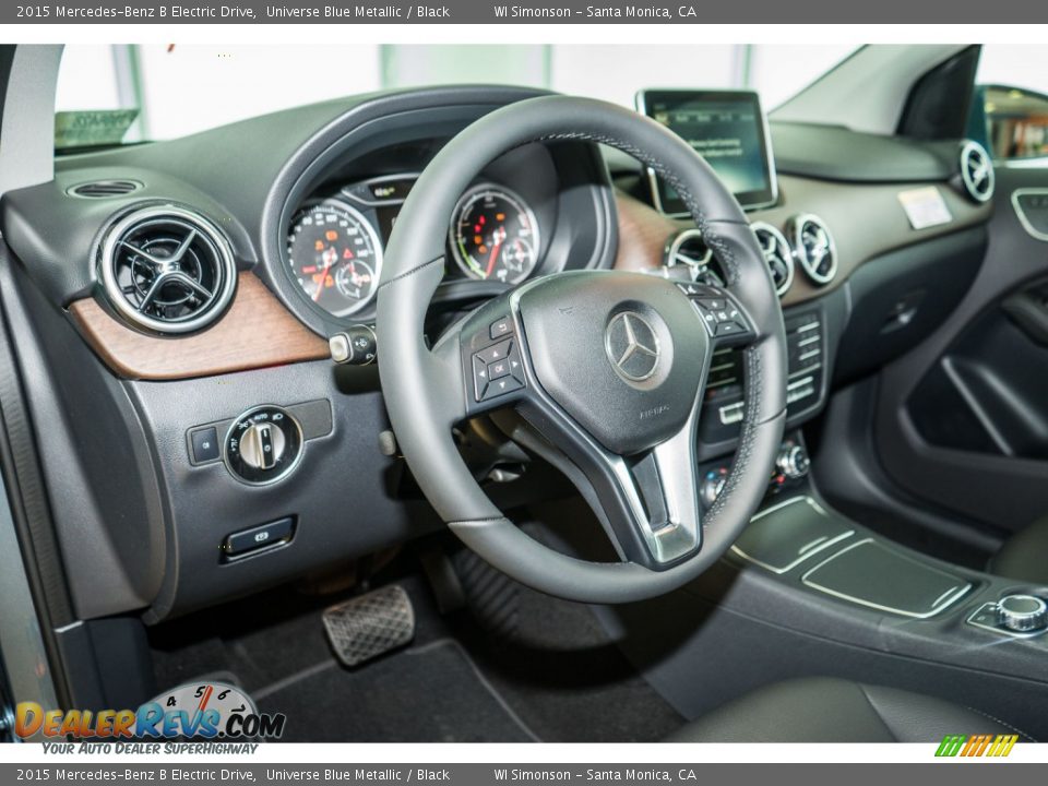 Dashboard of 2015 Mercedes-Benz B Electric Drive Photo #6