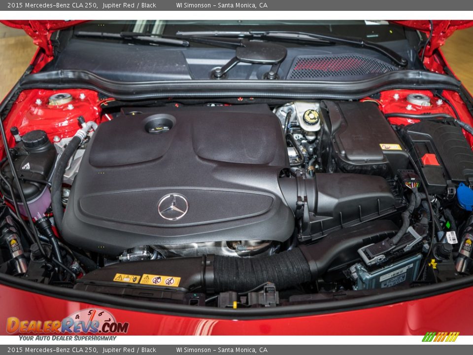 2015 Mercedes-Benz CLA 250 Jupiter Red / Black Photo #9