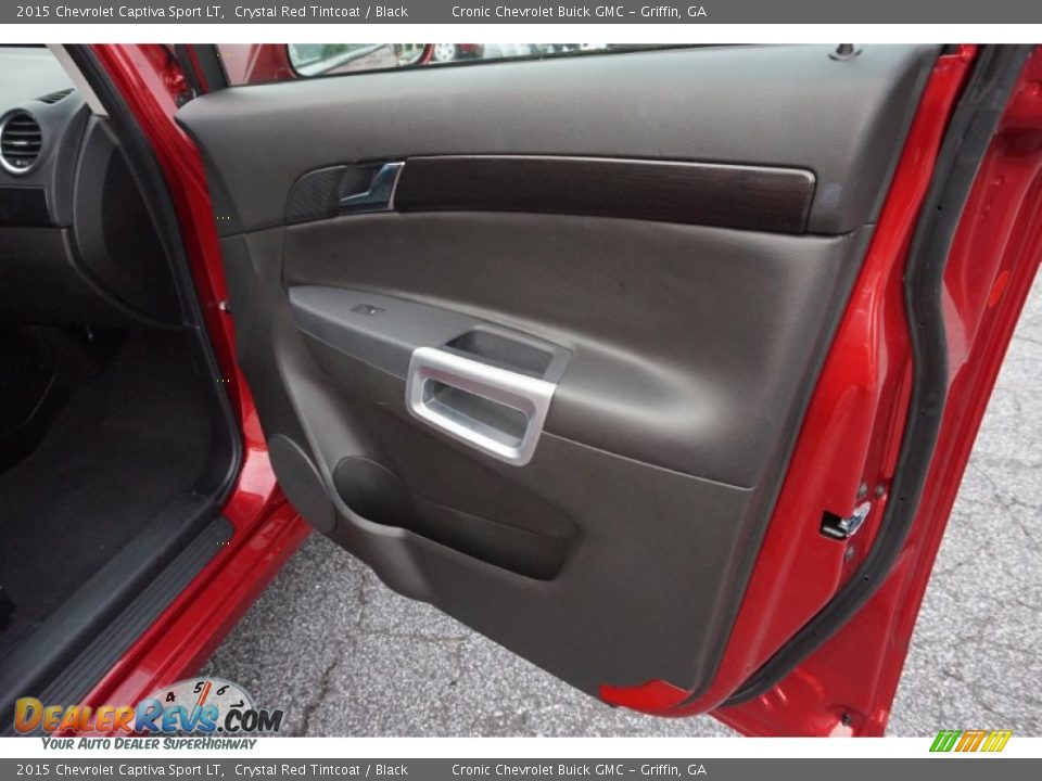2015 Chevrolet Captiva Sport LT Crystal Red Tintcoat / Black Photo #18