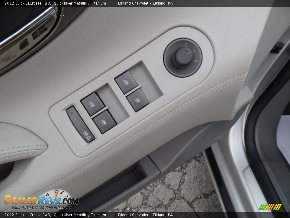 2012 Buick LaCrosse FWD Quicksilver Metallic / Titanium Photo #20