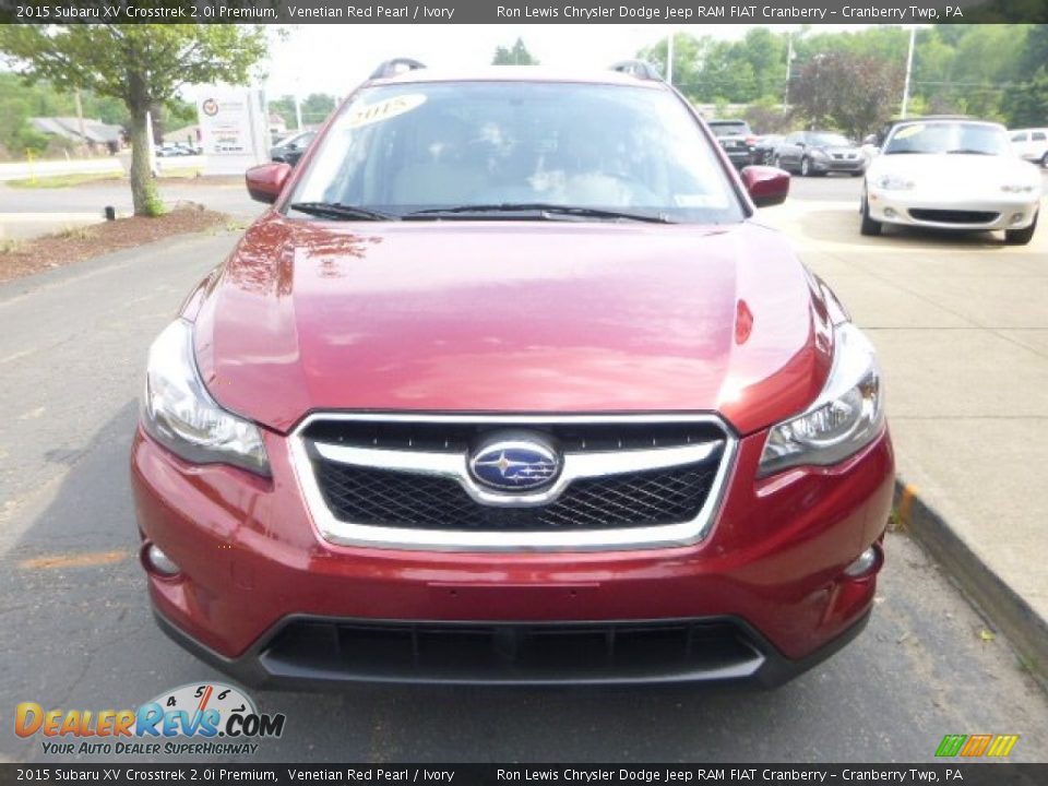 2015 Subaru XV Crosstrek 2.0i Premium Venetian Red Pearl / Ivory Photo #4