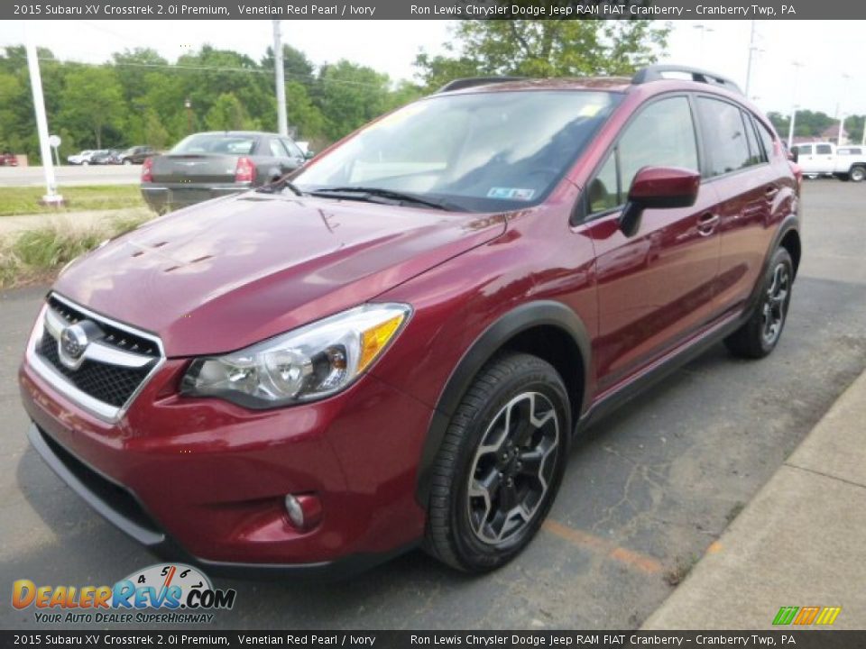2015 Subaru XV Crosstrek 2.0i Premium Venetian Red Pearl / Ivory Photo #5