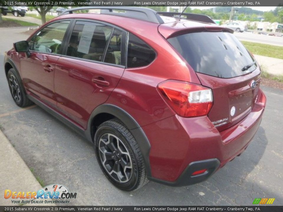 2015 Subaru XV Crosstrek 2.0i Premium Venetian Red Pearl / Ivory Photo #7