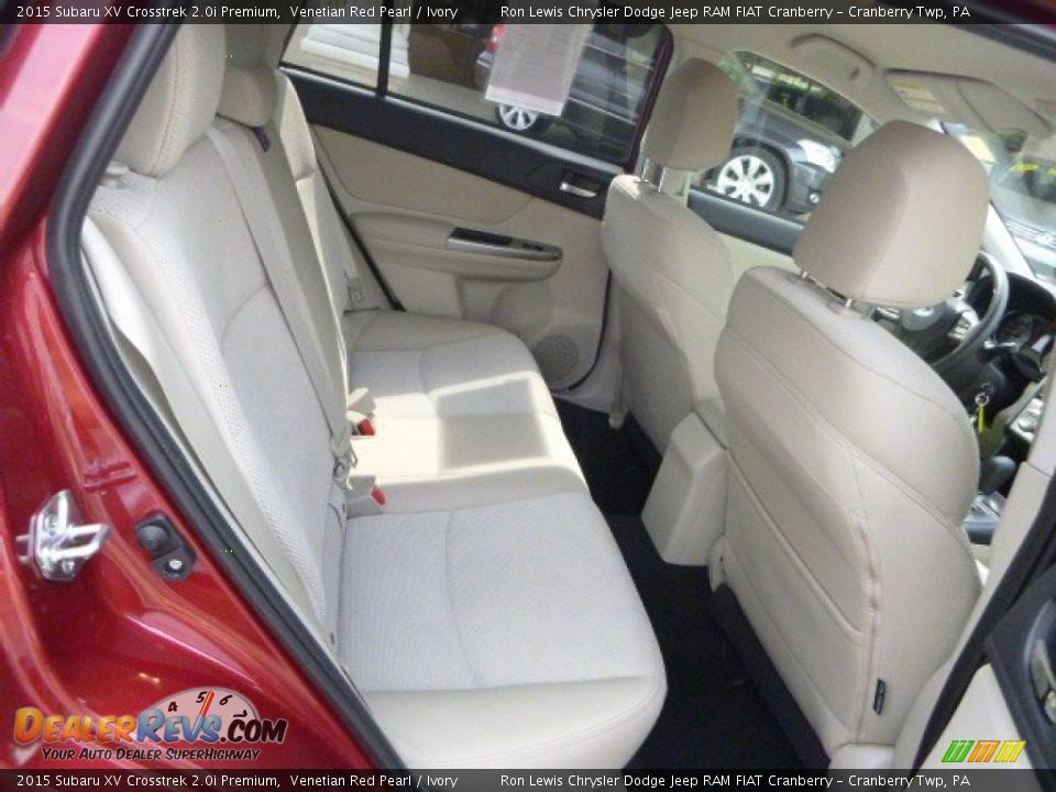 2015 Subaru XV Crosstrek 2.0i Premium Venetian Red Pearl / Ivory Photo #10