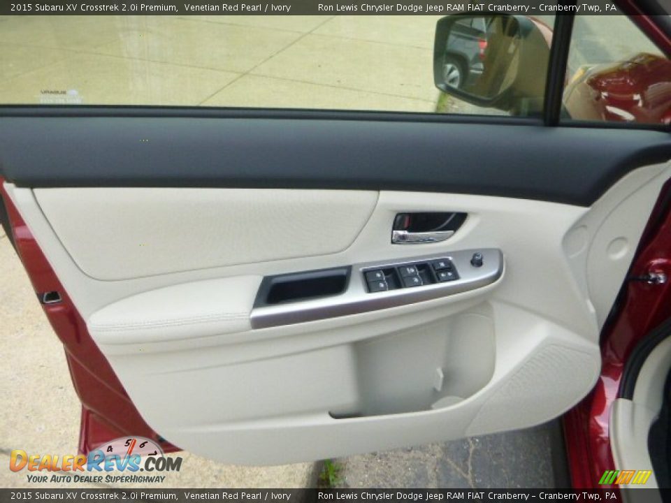 2015 Subaru XV Crosstrek 2.0i Premium Venetian Red Pearl / Ivory Photo #14