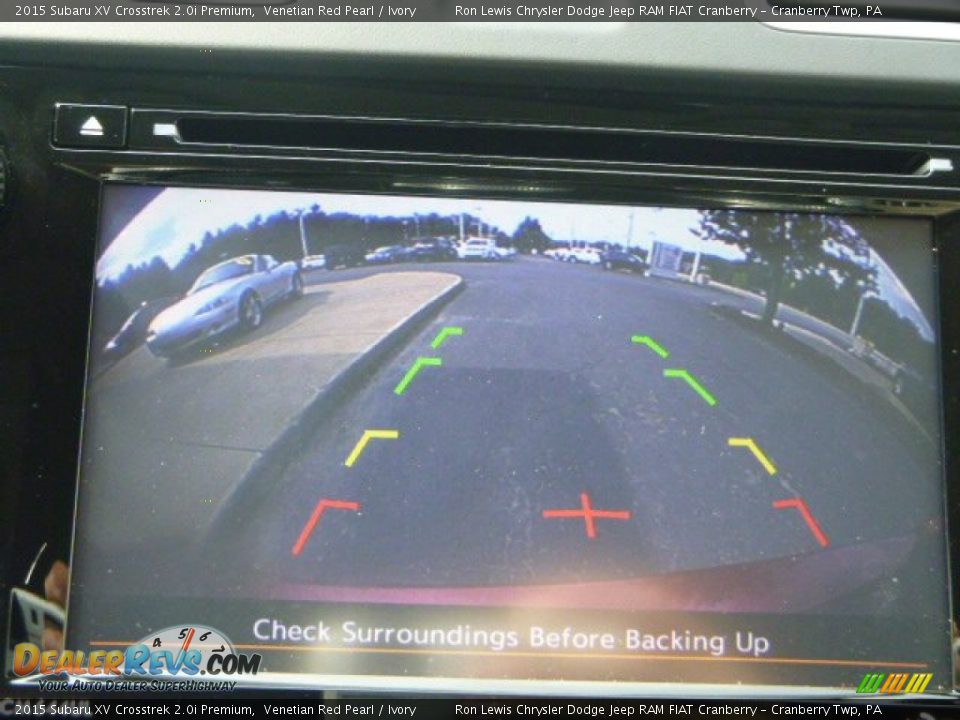 2015 Subaru XV Crosstrek 2.0i Premium Venetian Red Pearl / Ivory Photo #18