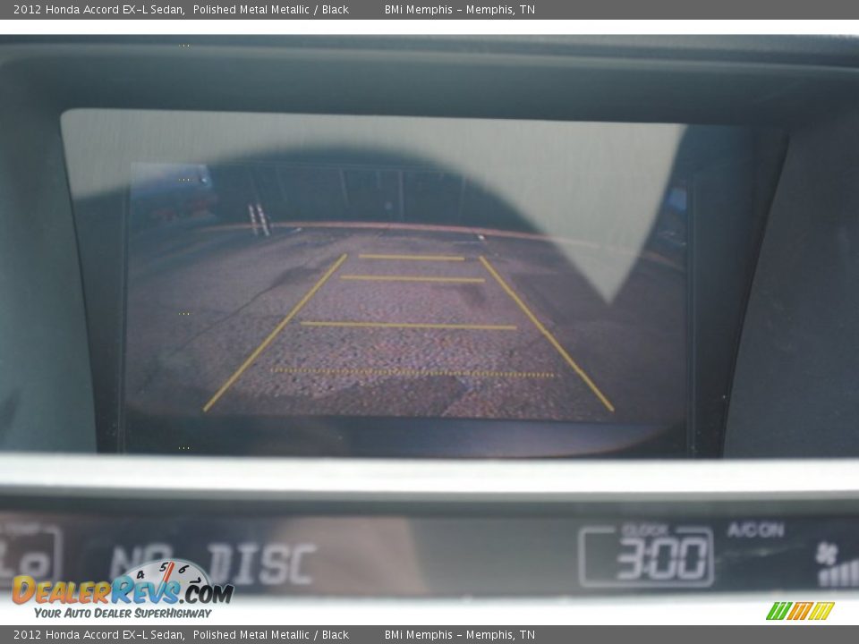 2012 Honda Accord EX-L Sedan Polished Metal Metallic / Black Photo #18