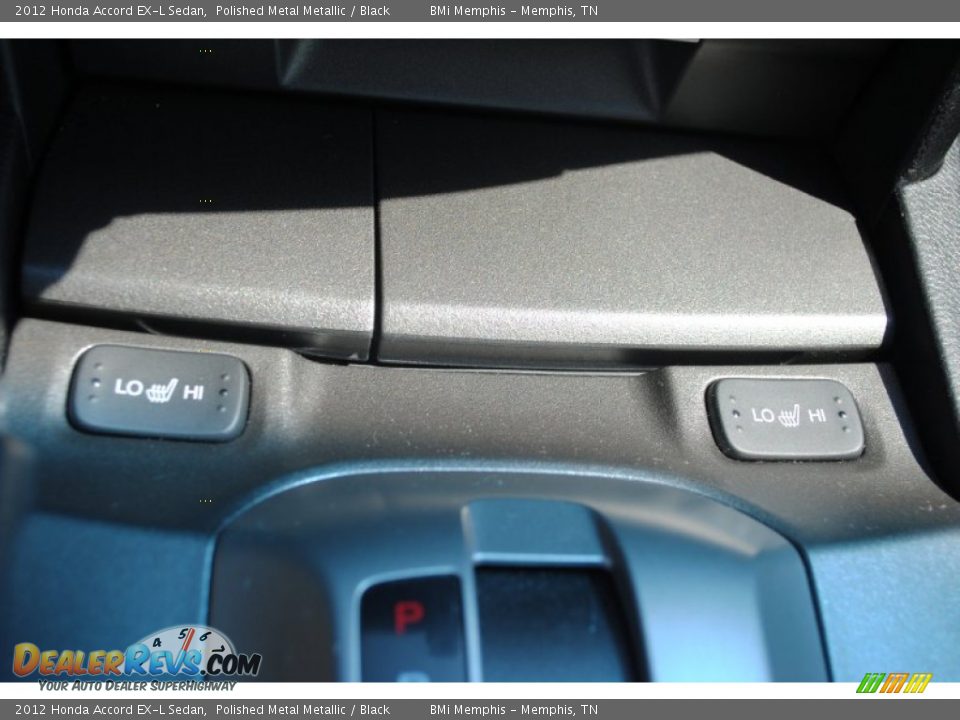 2012 Honda Accord EX-L Sedan Polished Metal Metallic / Black Photo #19