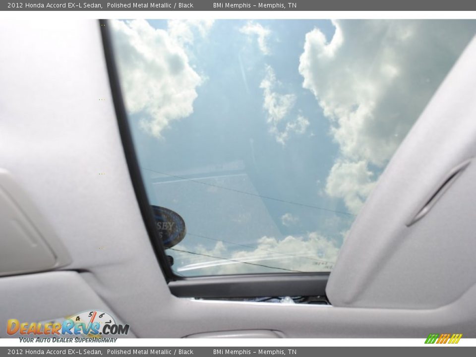 2012 Honda Accord EX-L Sedan Polished Metal Metallic / Black Photo #20