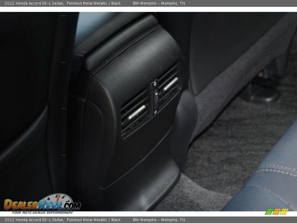 2012 Honda Accord EX-L Sedan Polished Metal Metallic / Black Photo #23
