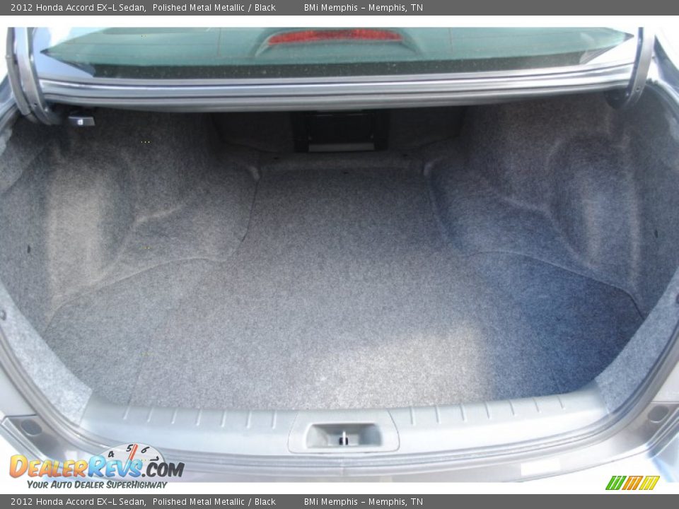 2012 Honda Accord EX-L Sedan Polished Metal Metallic / Black Photo #30