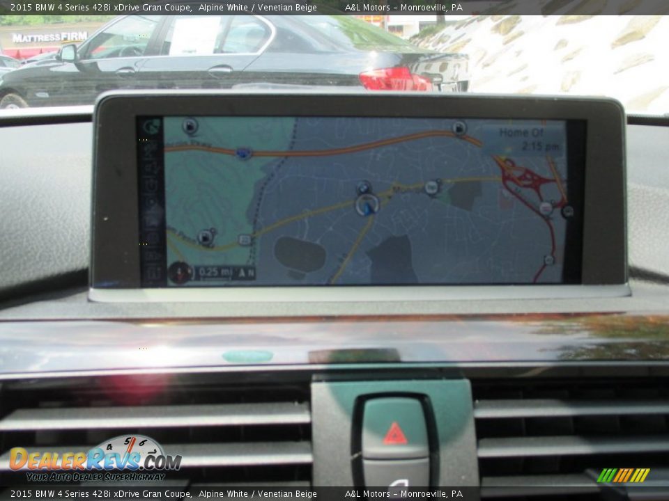 2015 BMW 4 Series 428i xDrive Gran Coupe Alpine White / Venetian Beige Photo #17