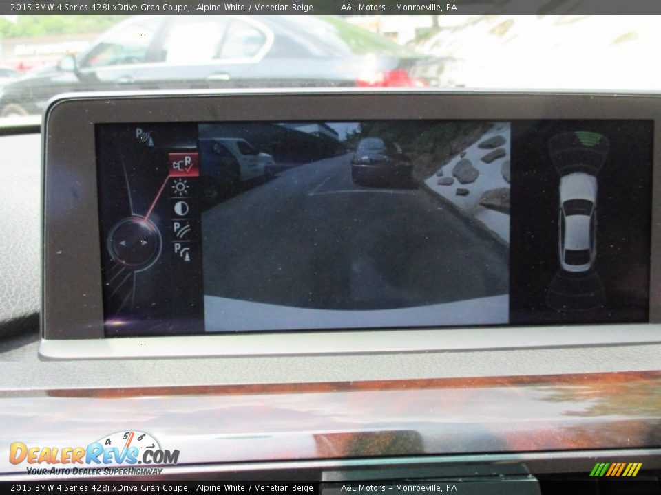 2015 BMW 4 Series 428i xDrive Gran Coupe Alpine White / Venetian Beige Photo #18
