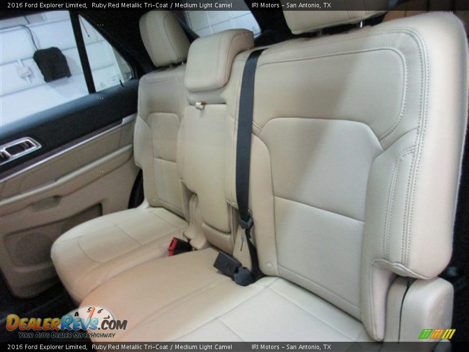 Rear Seat of 2016 Ford Explorer Limited Photo #10