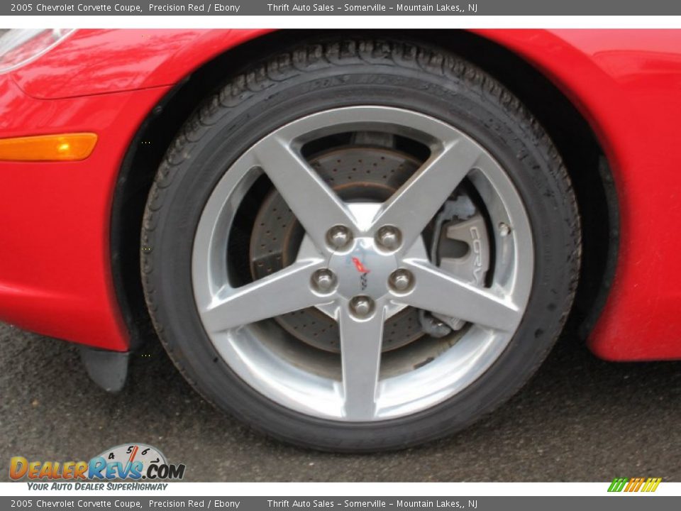 2005 Chevrolet Corvette Coupe Precision Red / Ebony Photo #12
