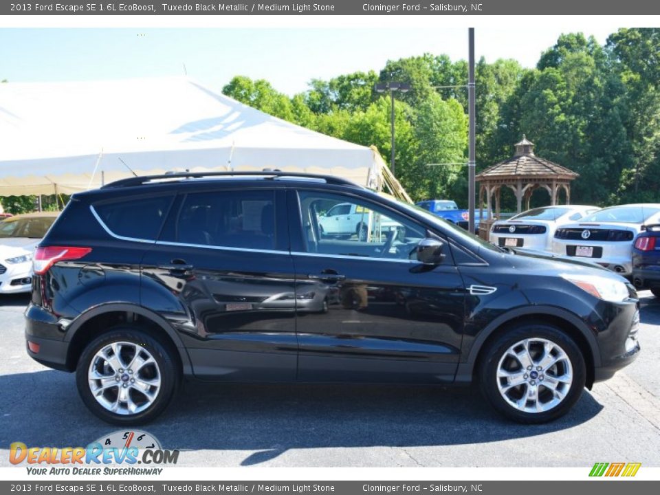 2013 Ford Escape SE 1.6L EcoBoost Tuxedo Black Metallic / Medium Light Stone Photo #2