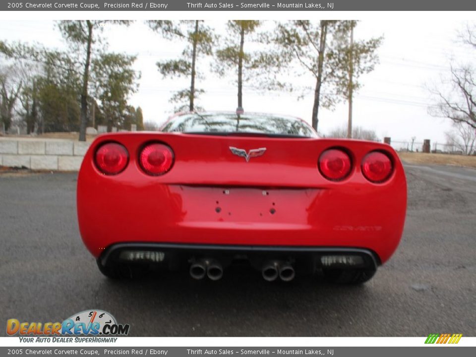 2005 Chevrolet Corvette Coupe Precision Red / Ebony Photo #22