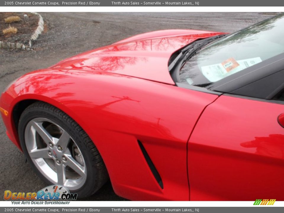2005 Chevrolet Corvette Coupe Precision Red / Ebony Photo #23