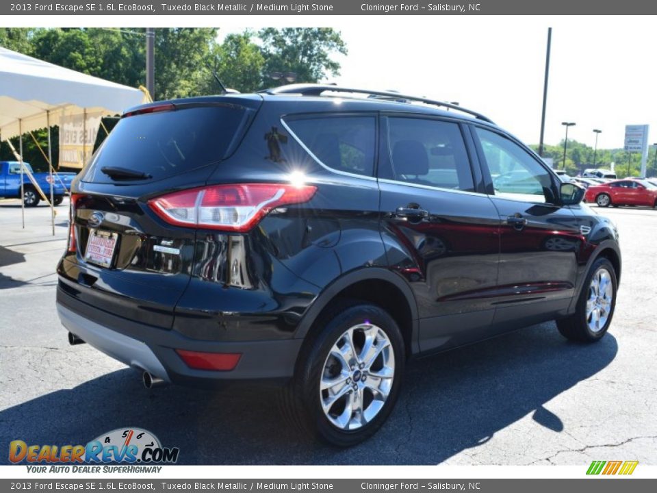 2013 Ford Escape SE 1.6L EcoBoost Tuxedo Black Metallic / Medium Light Stone Photo #3