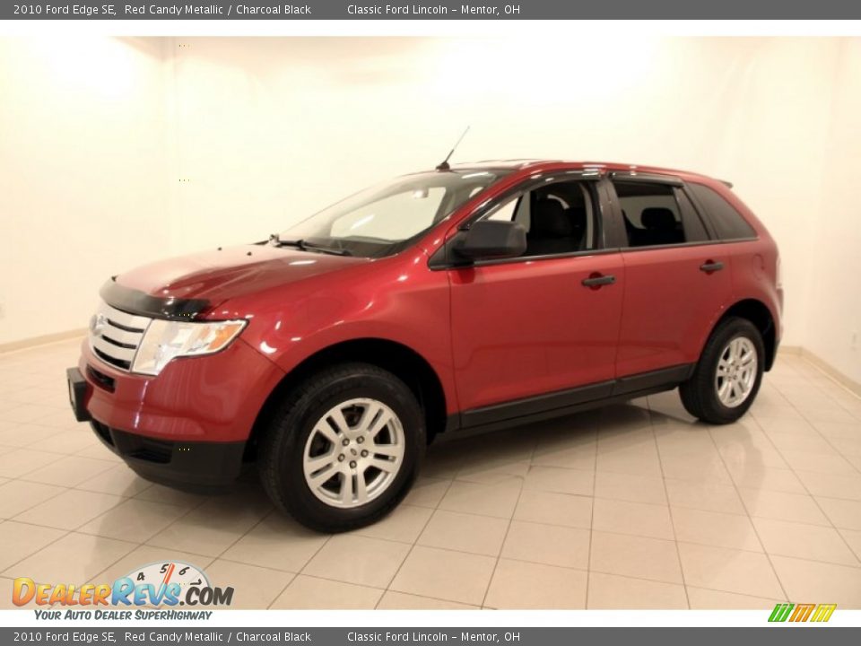 2010 Ford Edge SE Red Candy Metallic / Charcoal Black Photo #3