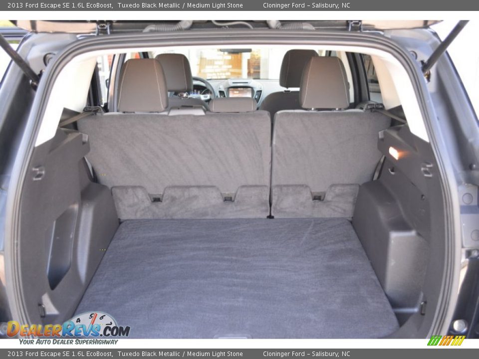 2013 Ford Escape SE 1.6L EcoBoost Tuxedo Black Metallic / Medium Light Stone Photo #14