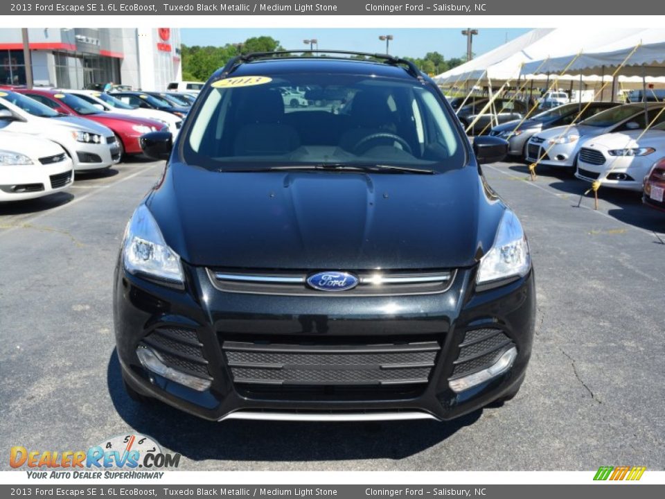2013 Ford Escape SE 1.6L EcoBoost Tuxedo Black Metallic / Medium Light Stone Photo #31