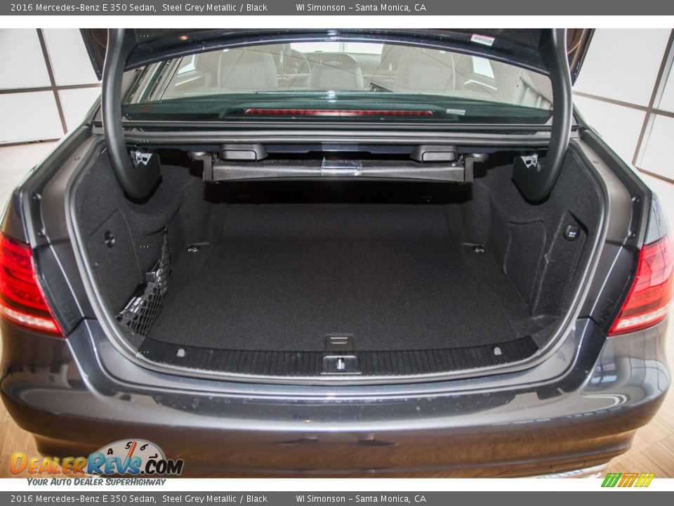 2016 Mercedes-Benz E 350 Sedan Steel Grey Metallic / Black Photo #5