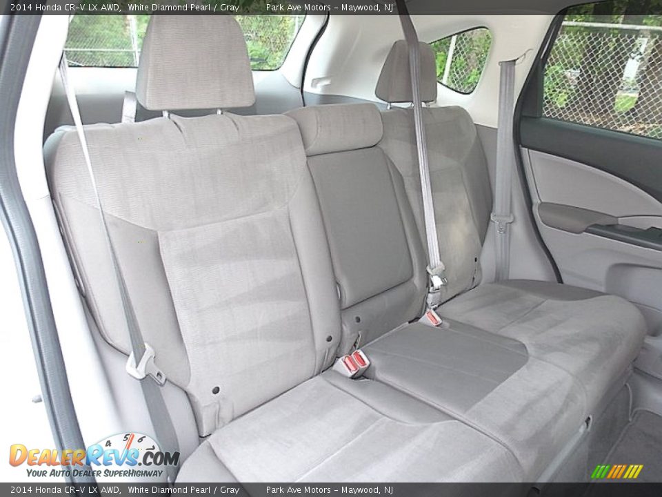2014 Honda CR-V LX AWD White Diamond Pearl / Gray Photo #21