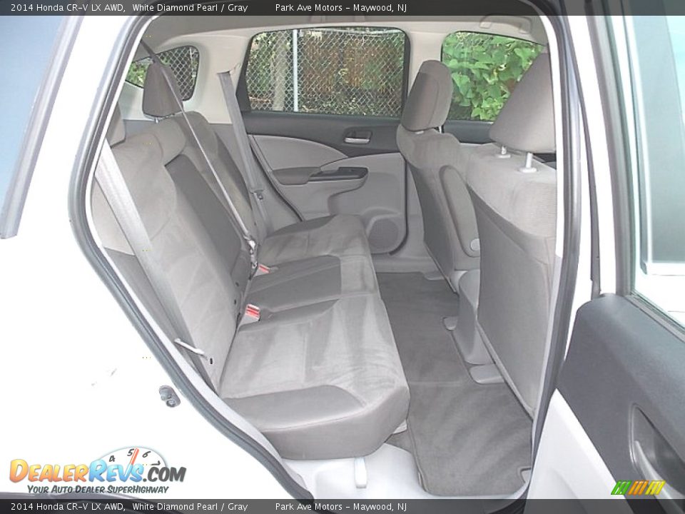 2014 Honda CR-V LX AWD White Diamond Pearl / Gray Photo #22