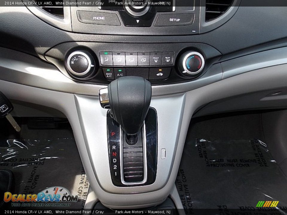 2014 Honda CR-V LX AWD White Diamond Pearl / Gray Photo #27