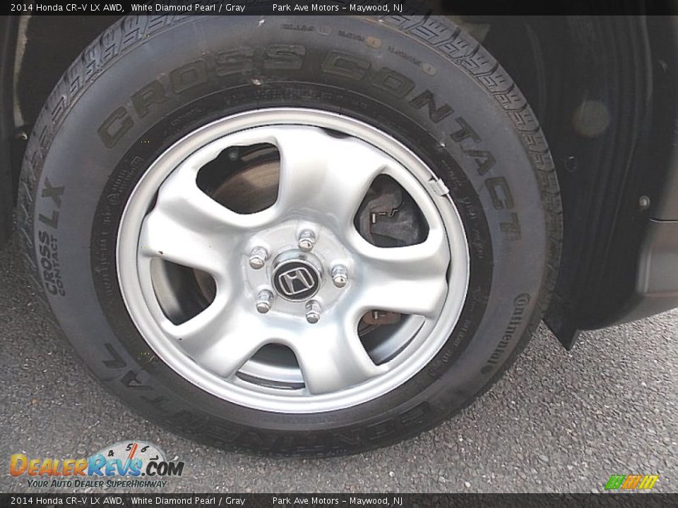 2014 Honda CR-V LX AWD White Diamond Pearl / Gray Photo #29