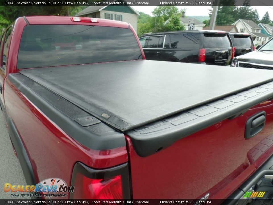 2004 Chevrolet Silverado 1500 Z71 Crew Cab 4x4 Sport Red Metallic / Dark Charcoal Photo #13
