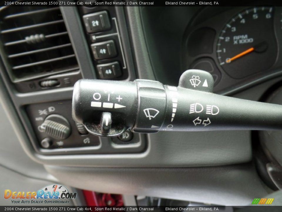 2004 Chevrolet Silverado 1500 Z71 Crew Cab 4x4 Sport Red Metallic / Dark Charcoal Photo #22