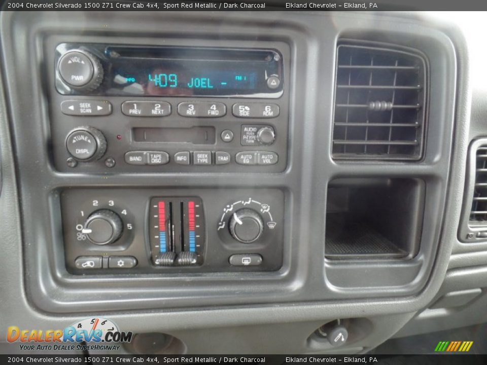 2004 Chevrolet Silverado 1500 Z71 Crew Cab 4x4 Sport Red Metallic / Dark Charcoal Photo #26