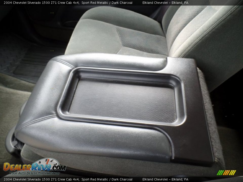 2004 Chevrolet Silverado 1500 Z71 Crew Cab 4x4 Sport Red Metallic / Dark Charcoal Photo #29