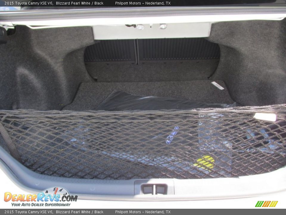 2015 Toyota Camry XSE V6 Blizzard Pearl White / Black Photo #15