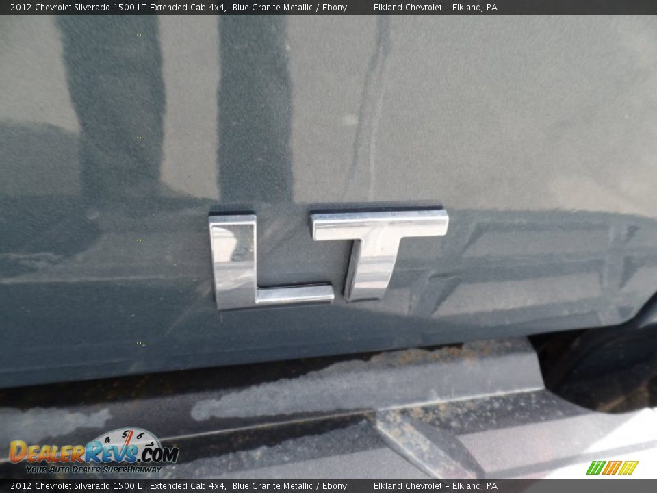 2012 Chevrolet Silverado 1500 LT Extended Cab 4x4 Blue Granite Metallic / Ebony Photo #8