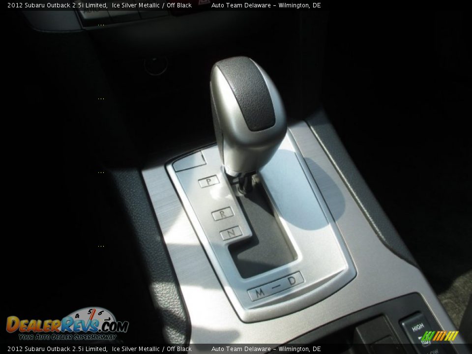 2012 Subaru Outback 2.5i Limited Ice Silver Metallic / Off Black Photo #14