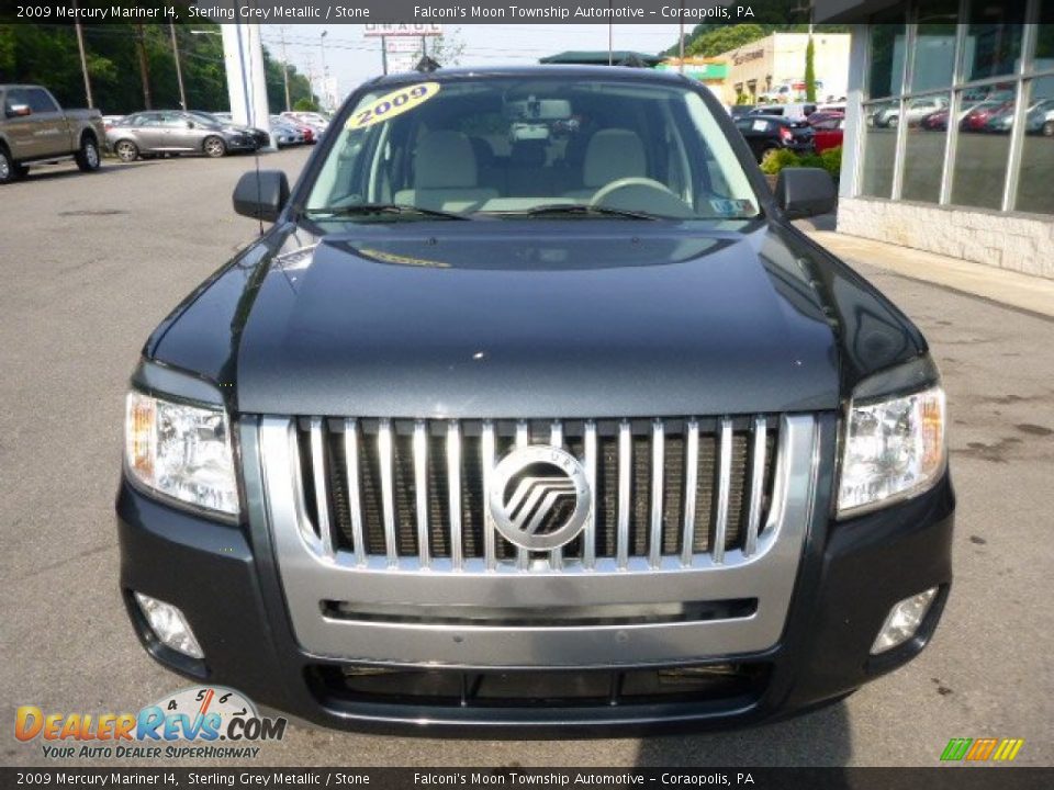 2009 Mercury Mariner I4 Sterling Grey Metallic / Stone Photo #3