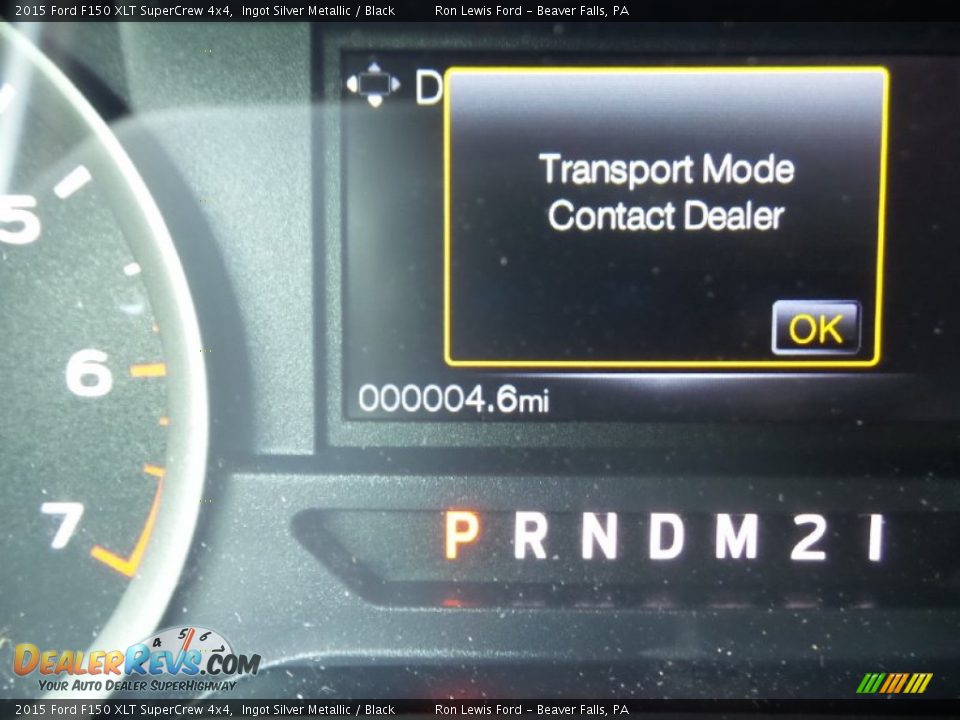 2015 Ford F150 XLT SuperCrew 4x4 Ingot Silver Metallic / Black Photo #19
