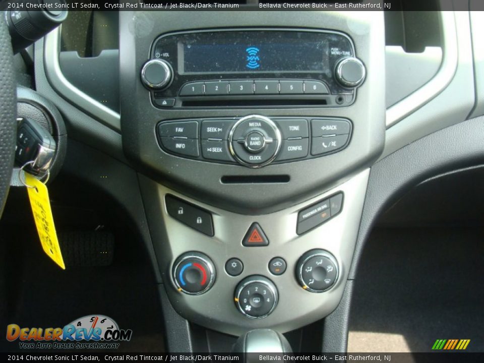 2014 Chevrolet Sonic LT Sedan Crystal Red Tintcoat / Jet Black/Dark Titanium Photo #11