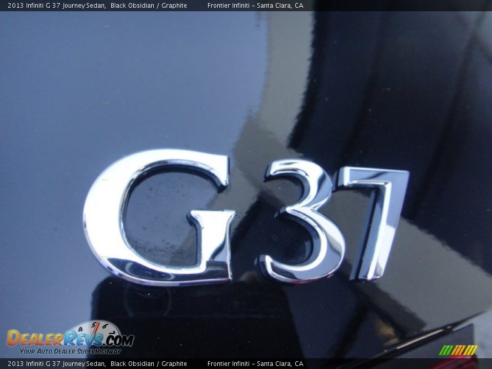 2013 Infiniti G 37 Journey Sedan Black Obsidian / Graphite Photo #31