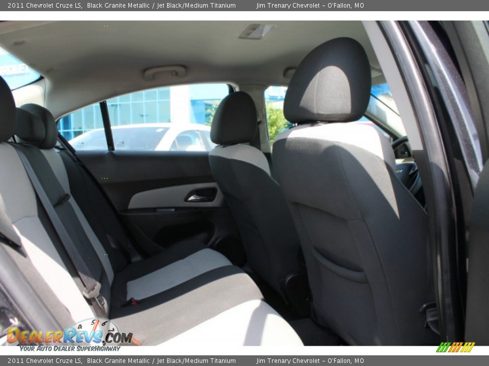 2011 Chevrolet Cruze LS Black Granite Metallic / Jet Black/Medium Titanium Photo #9