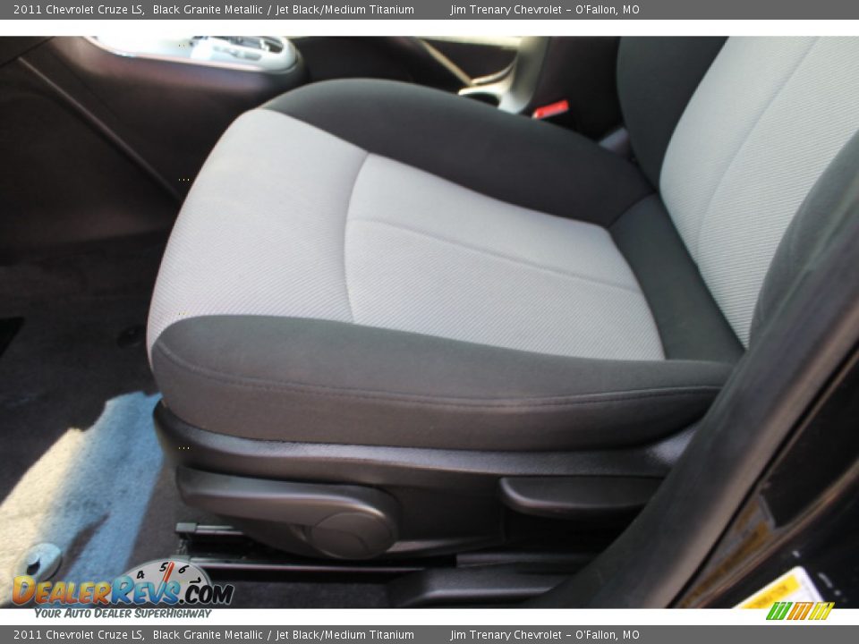 2011 Chevrolet Cruze LS Black Granite Metallic / Jet Black/Medium Titanium Photo #16